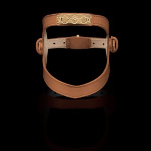 PETTORINA CURVE PLATE - ORO CHIARO
